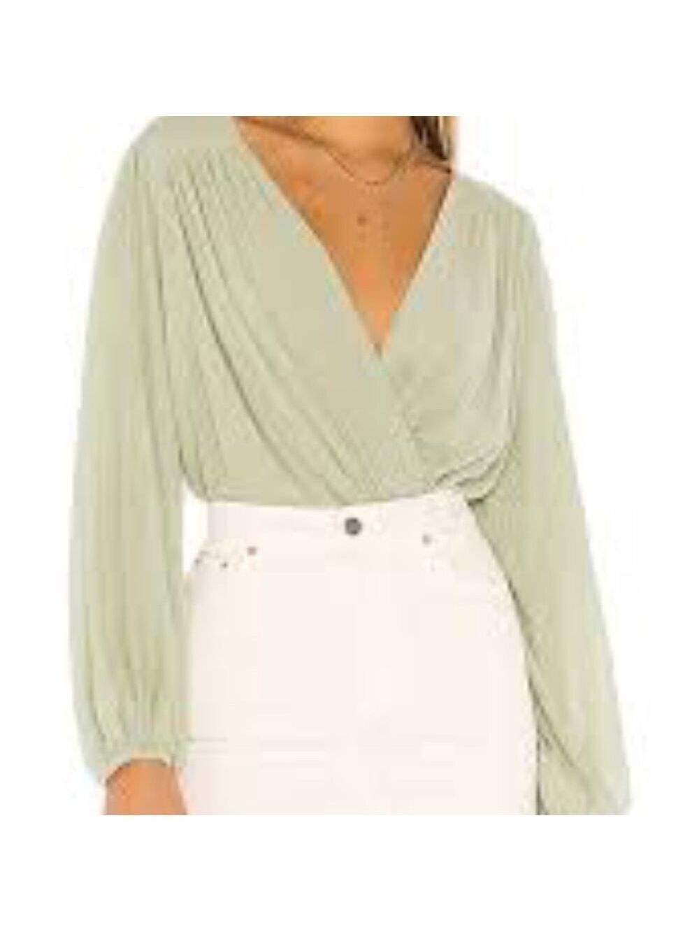 Free People Check On It Wrap Top